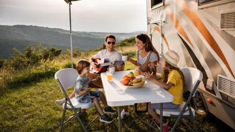 K M Mobile RV Park in Davis, OK