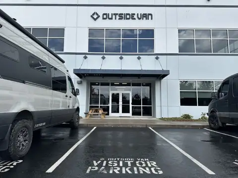 Outside Van in Portland, OR